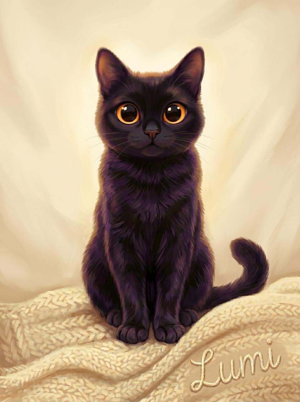 Lumi cozy portrait